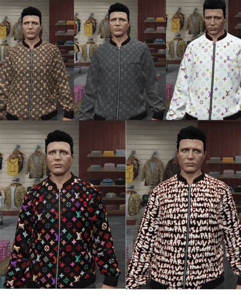 gta 5 louis vuitton jacket